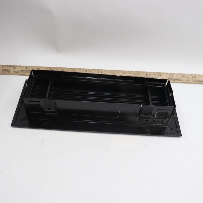 Proselect Linear Floor Grille Black 9-3/4" X 2-3/4" Inner x 11-1/2" X 4-1/2"