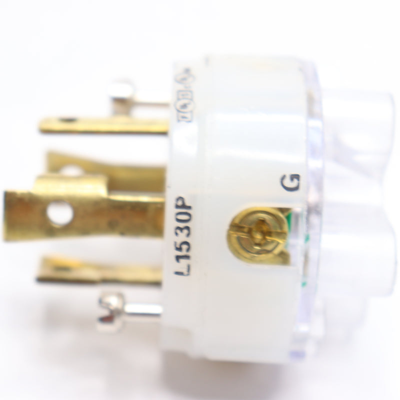 Turnlok Plug 4-Wire 3-Ph 30A 250V L1530P - As Shown