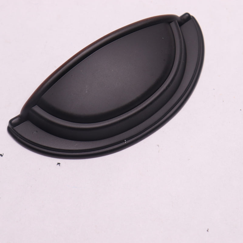Sumner Street Home Hardware Cup Pull Oval Oil Rubbed Bronze 3" RL060612