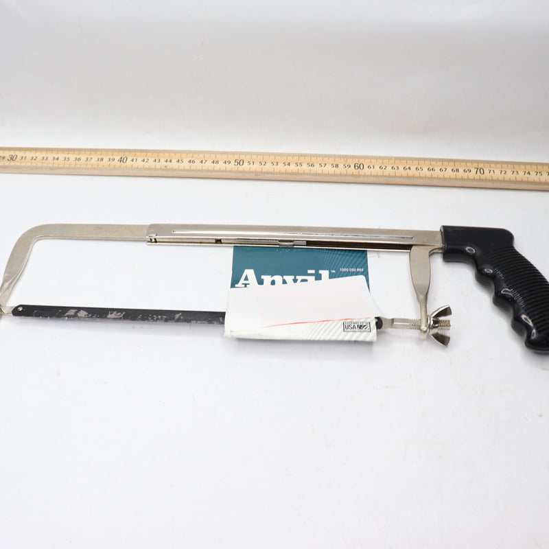 Anvil D Hack Saw With Plastic Handle 10" 12150