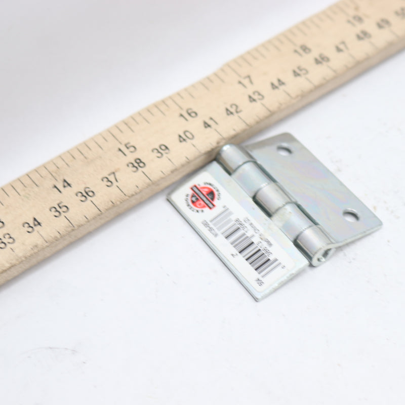 Weatherguard Pin Broad Hinge Frame Leaf Cold Rolled Steel Zinc 2.3" x 3" 2.7"