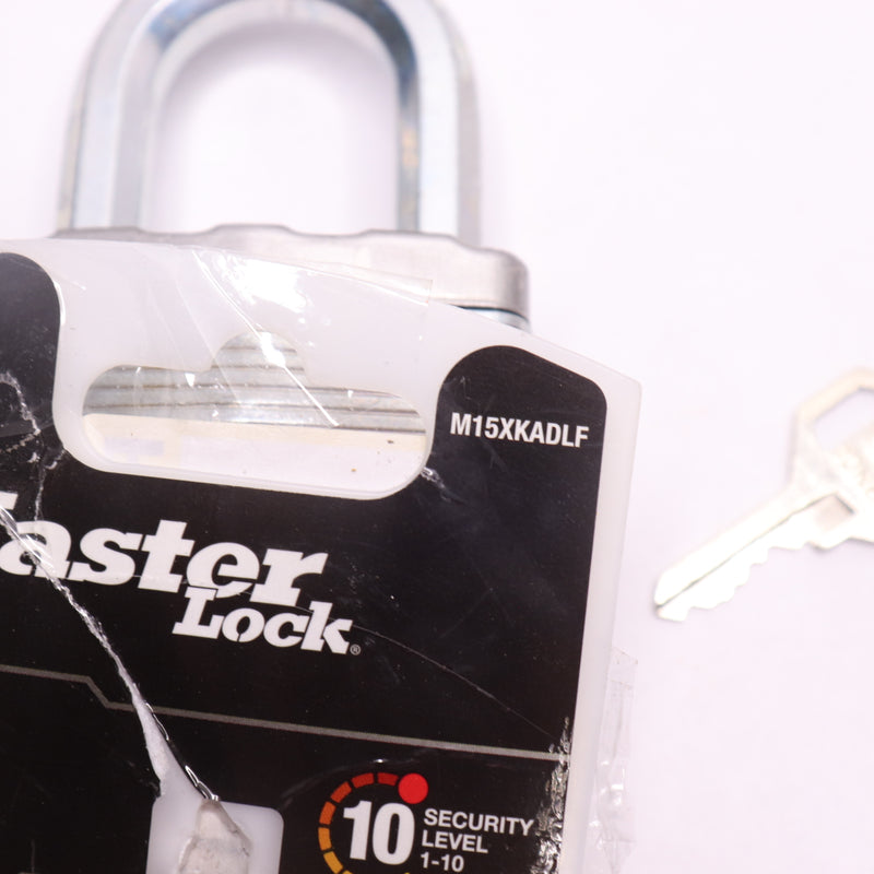 Master Lock Heavy Duty Laminated Padlock with 2 Keys M15XDLF