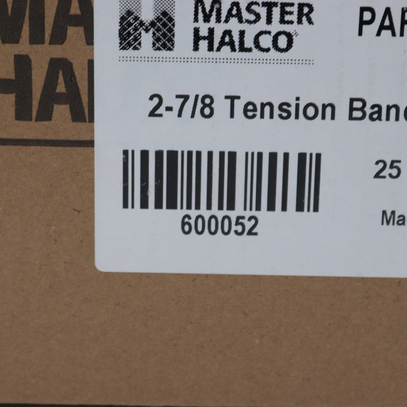 (25-Pk) Master Halco Tension Band Green 2-7/8" 600052