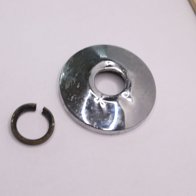 Flange Escutcheon Plate Chrome Steel 3/4" 1006 147 786