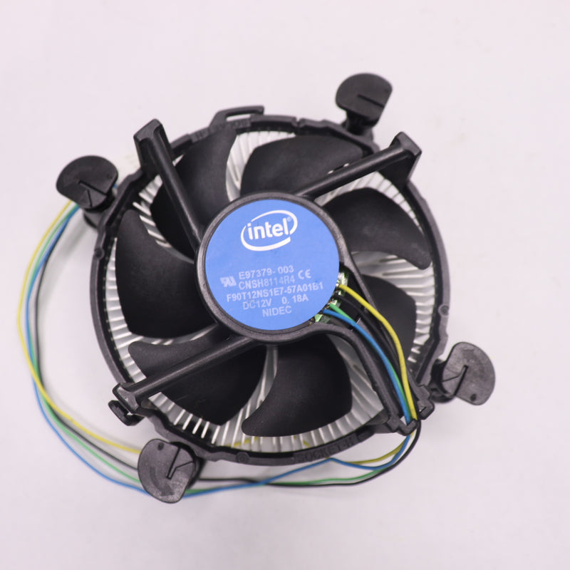 Intel Cpu Cooling Fan 12v 0.17A i3 3.5" E97379-003