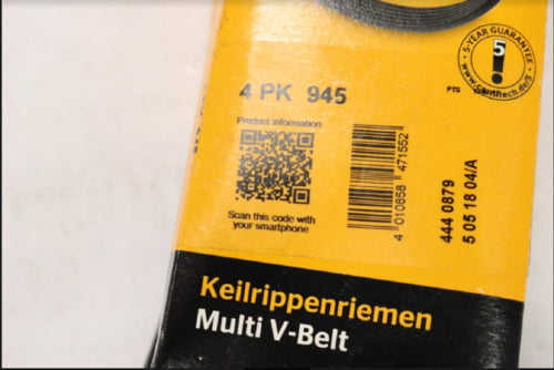 (2-Pk) Continental Compressor Belt 444 0879