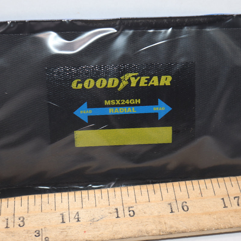 Goodyear Self-Curing Radial Tire Patch 75 x 210mm MSX24GH