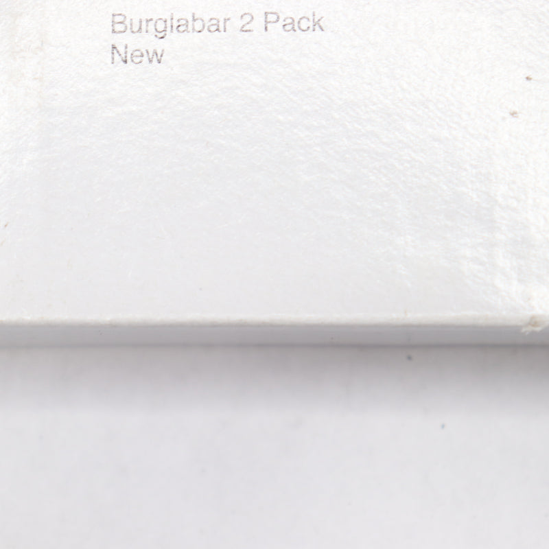 (2-Pk) Burglabar Great Sliding Door Security Lock Clear RE1015 - Incomplete