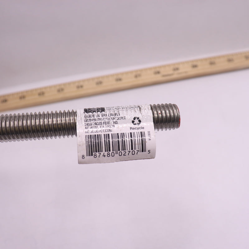 Everbilt Threaded Rod Stainless-Steel 5/8-11 x 12 802707