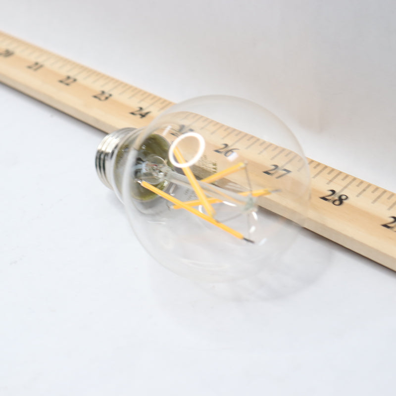 Bulbrite Dimmable LED Light Bulb Clear A19 8.5W 2700K 776774