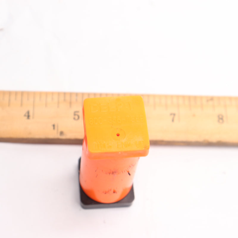 Deep Magnetic Reference Module Fluorescent Orange 1" x 1" x 2"