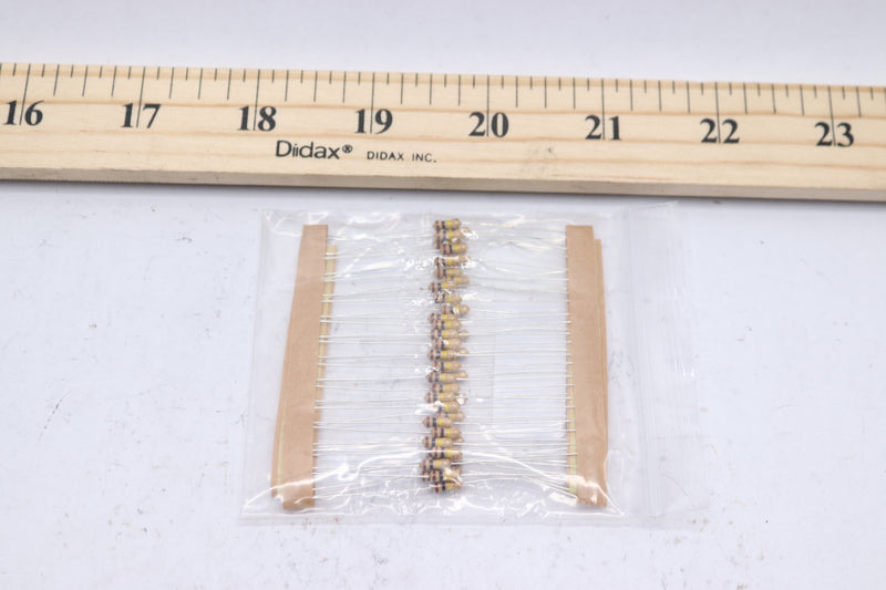 (40-Pk) Bojack Carbon Film Single Resistor 1K Ohm 1/4 W ±5%