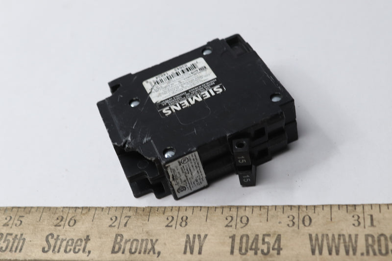 Siemens  Circuit Breakers Single Pole 15-Amp 120-Volt Q1515