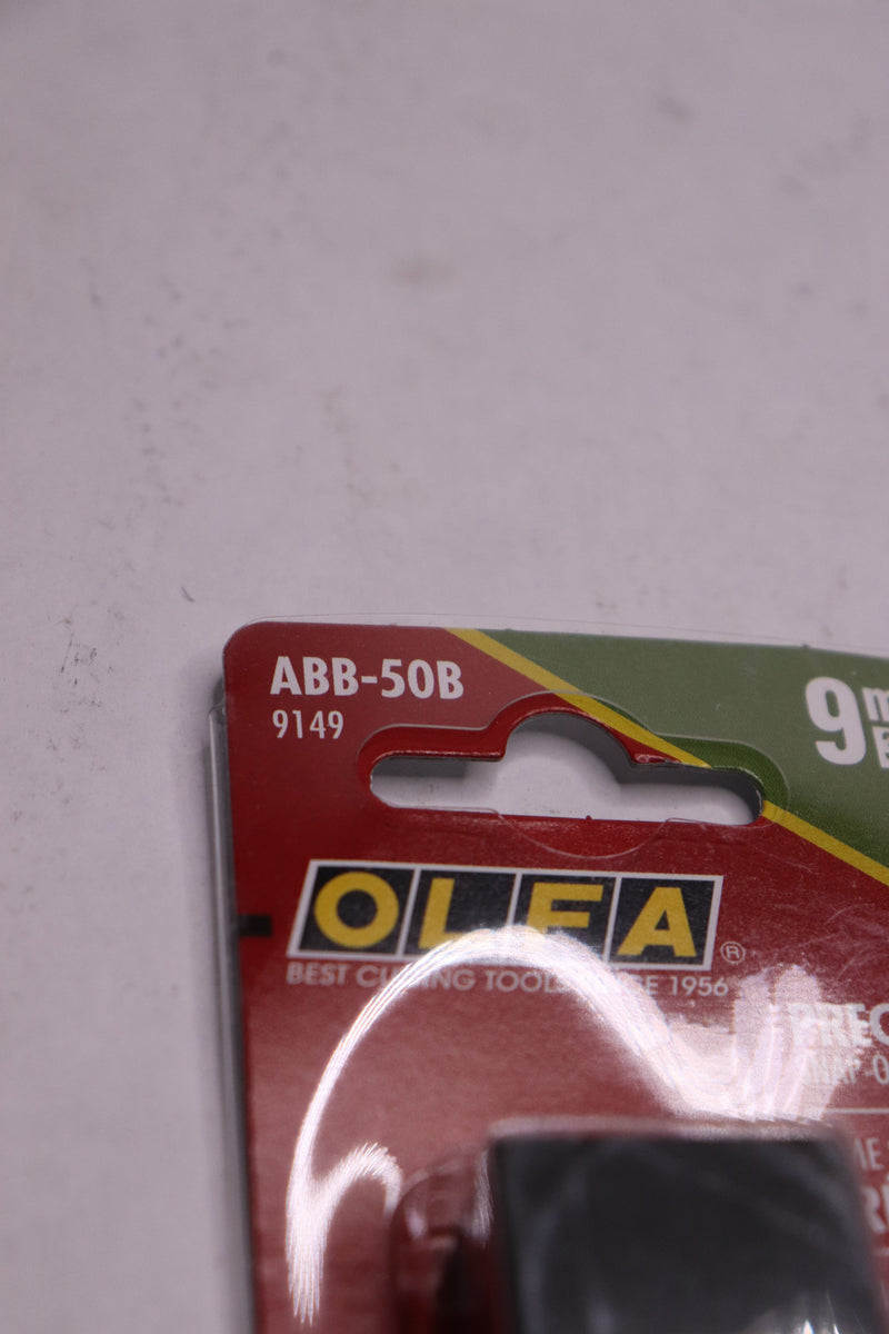 (50-Pk) Olfa 13-Point Ultrasharp Snap Off Blade Black 9mm ABB-50B