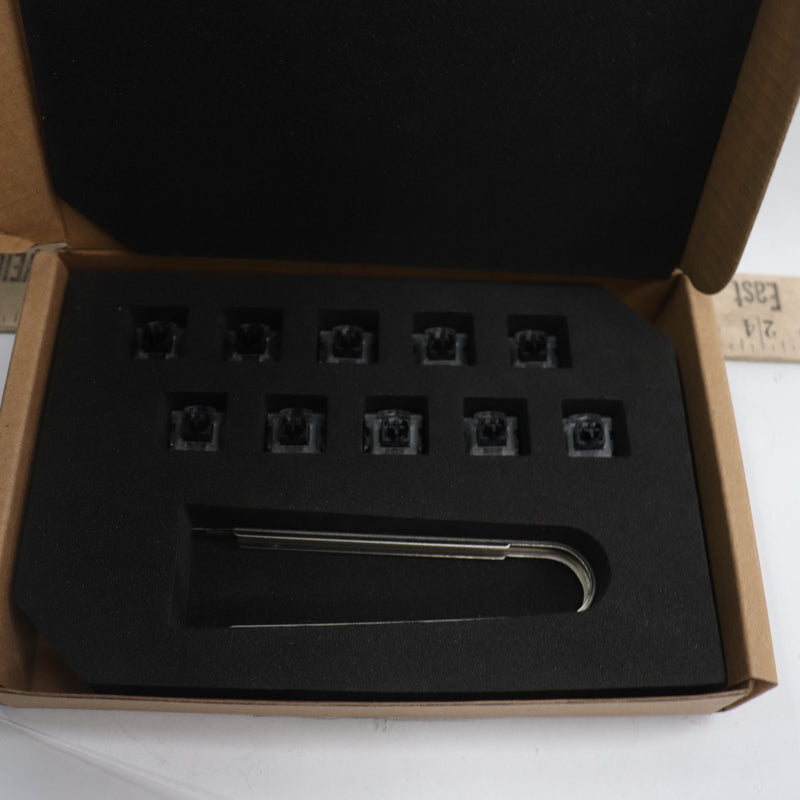 (10-Pk) GX Laptop Keyboard Keys Replacement Kit With Removal Clip 943-001011