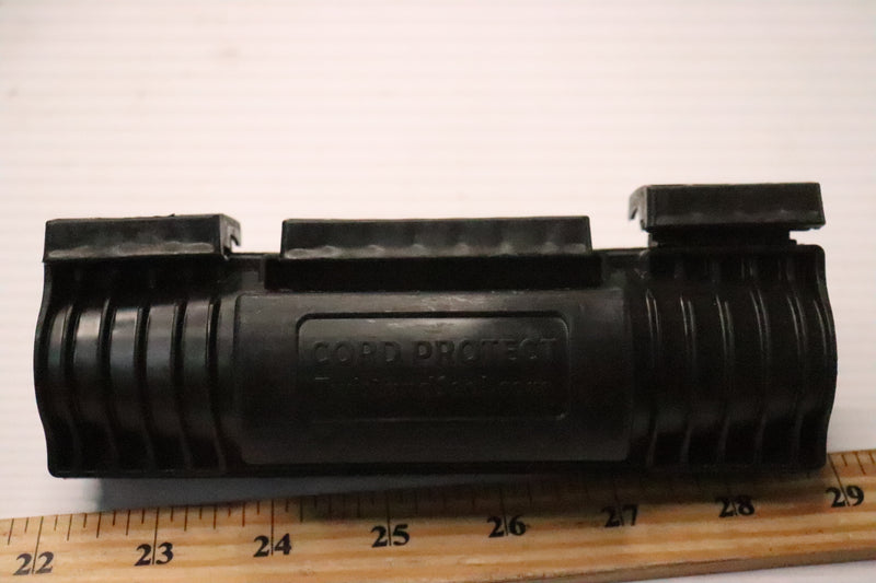 Twist and Seal Cord Protect Outdoor Extension Cord Cover Black