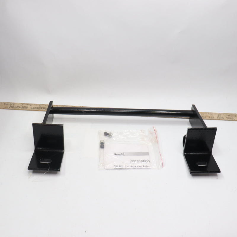 Buyers Retractable Truck Step Alloy Steel Black 2-Rung RS2