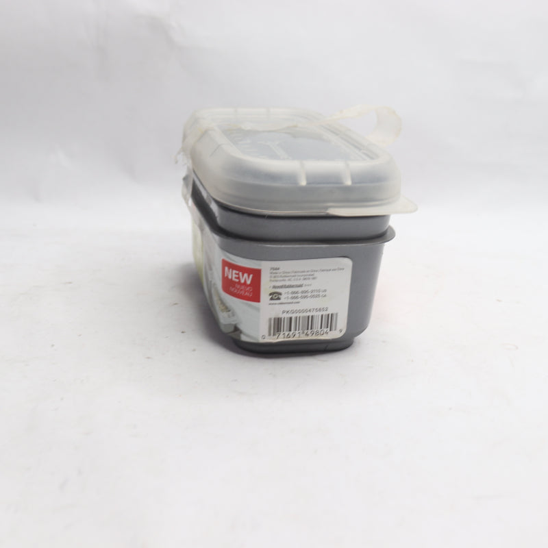 (2-Pk) Rubbermaid FastTrack Garage Wall Bench Blox Bins 1960416