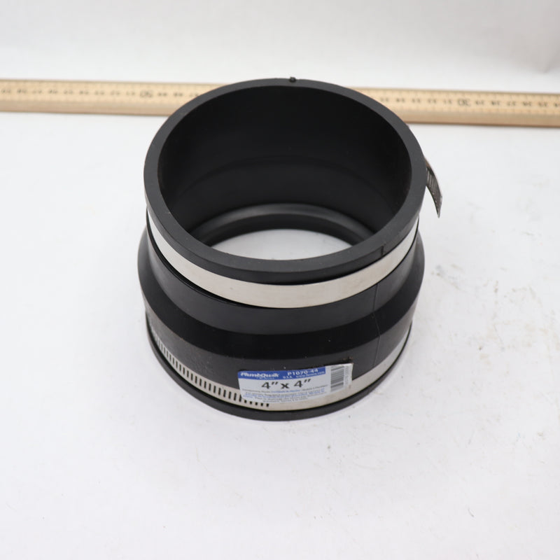 Fernco Flexible Coupling PVC ADS & Hanco 4" x 4" P1070-44