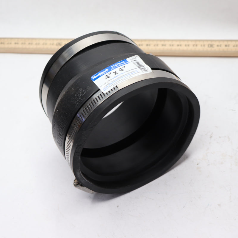 Fernco Flexible Coupling PVC ADS & Hanco 4" x 4" P1070-44