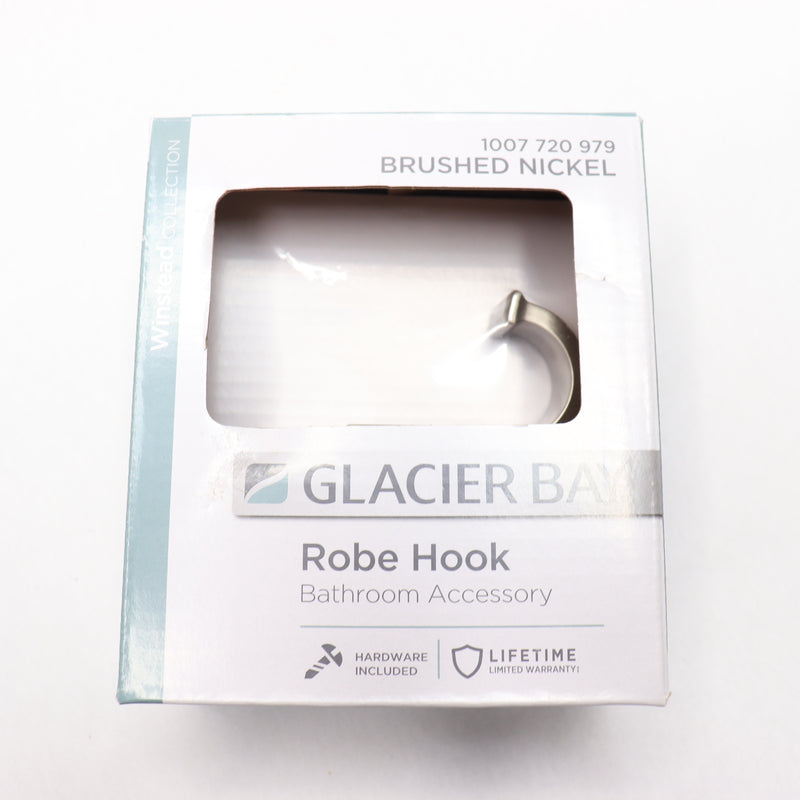Glacier Bay Winstead Robe Hook Brushed Nickel BTH-003-286-BN