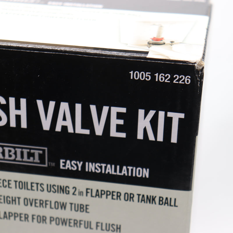 Everbilt Universal Complete Toilet Flush Valve Repair Kit ABS 2" 1005162226