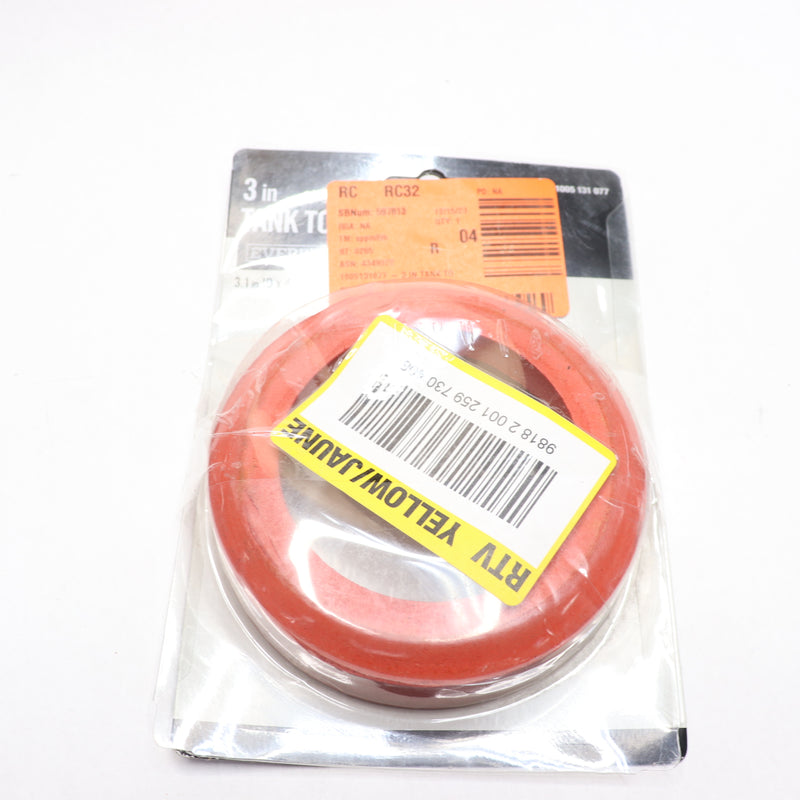 Everbilt Toilet Tank to Bowl Gasket Red 3" 1005131077