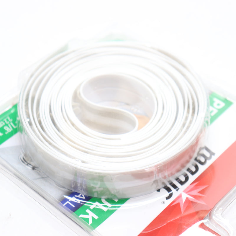 Myro/Magic American Bath Seal Trim Adhesive Strip Vinyl White 7/8" x 11 Ft