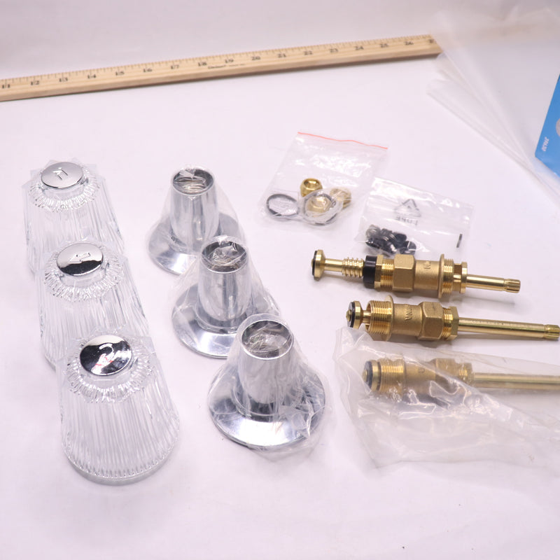 Danco Tub Shower Rebuild Kit Brass Clear 39630