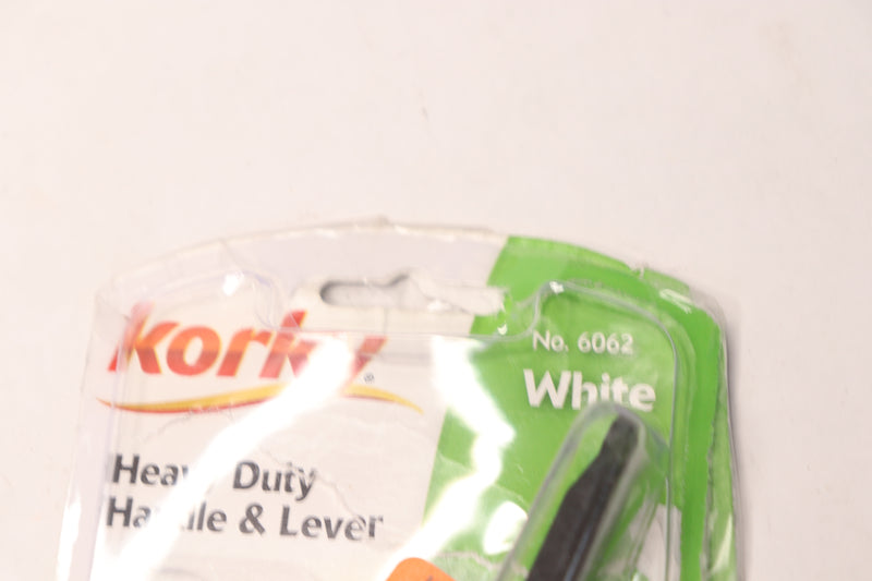 Korky Handle & Lever StrongARM Series White 8" L Flush Arm 6062