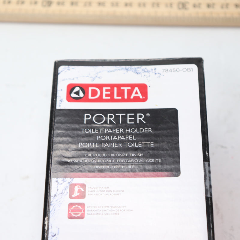 Delta Porter Toilet Paper Holder Oil Rubbed Bronze 78450-OB1