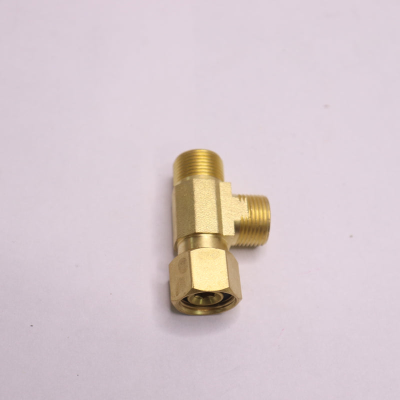 Everbilt T-Fitting Brass 3/8" Comp x 3/8" Comp x 3/8" EBTF38