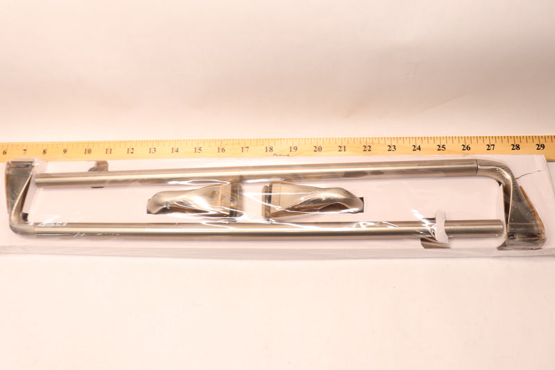 Delta Handles for Sliding Shower or Bathtub Door Nickel 21.4" SDBR013-BN-R