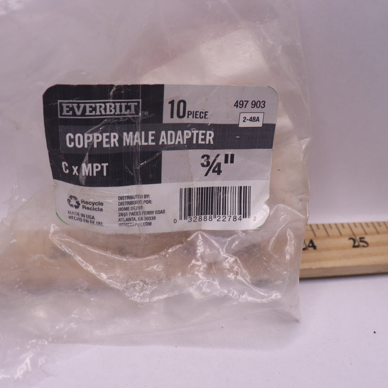 Everbilt Copper Cup x MPT Adapter 3/4" 497903