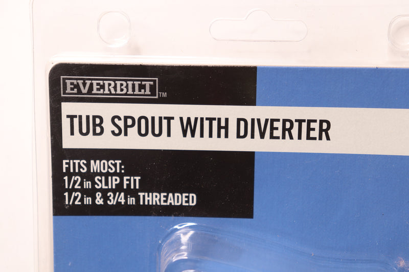 Everbilt Tub Spout With Diverter Chrome Grey 864960