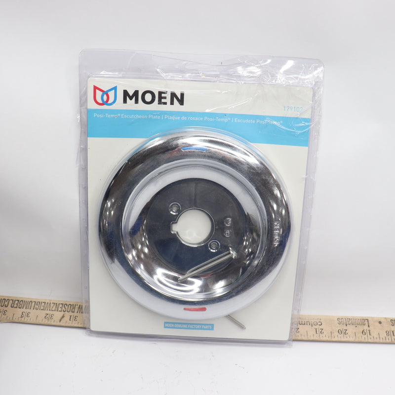 Moen Escutcheon Plate Replacement Plastic Chrome 179102