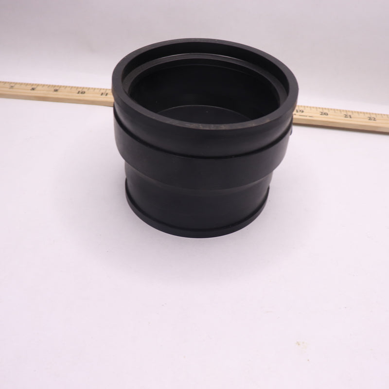 Fernco Flexible PVC Corrugated Pipe Coupling Black P1070-44
