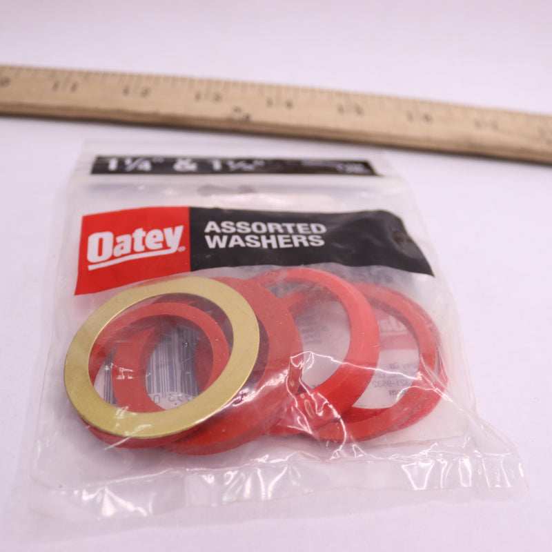 Oatey Sink Drain Pipe Assorted Slip-Joint and Reducing Washers 1-1/4" - 1-1/2"