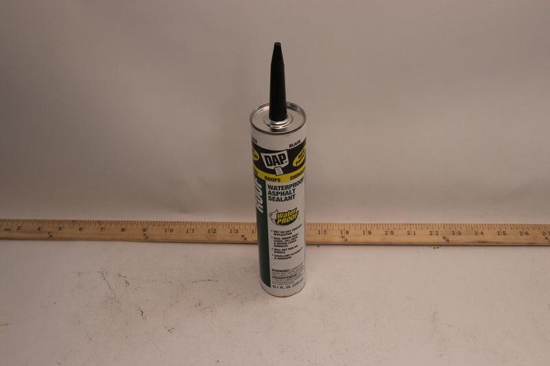 DAP Waterproof Roof Sealant Black 10.1 oz. 74645