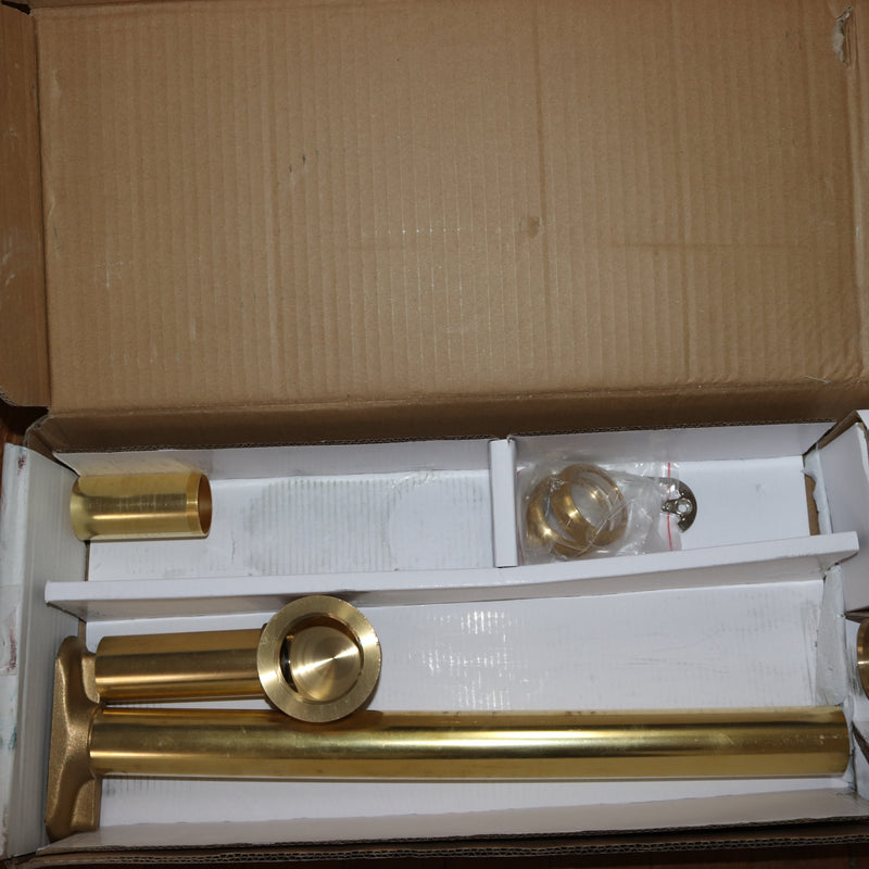 American Standard Deep Soak Max Drain Brass Gold 1599205.020