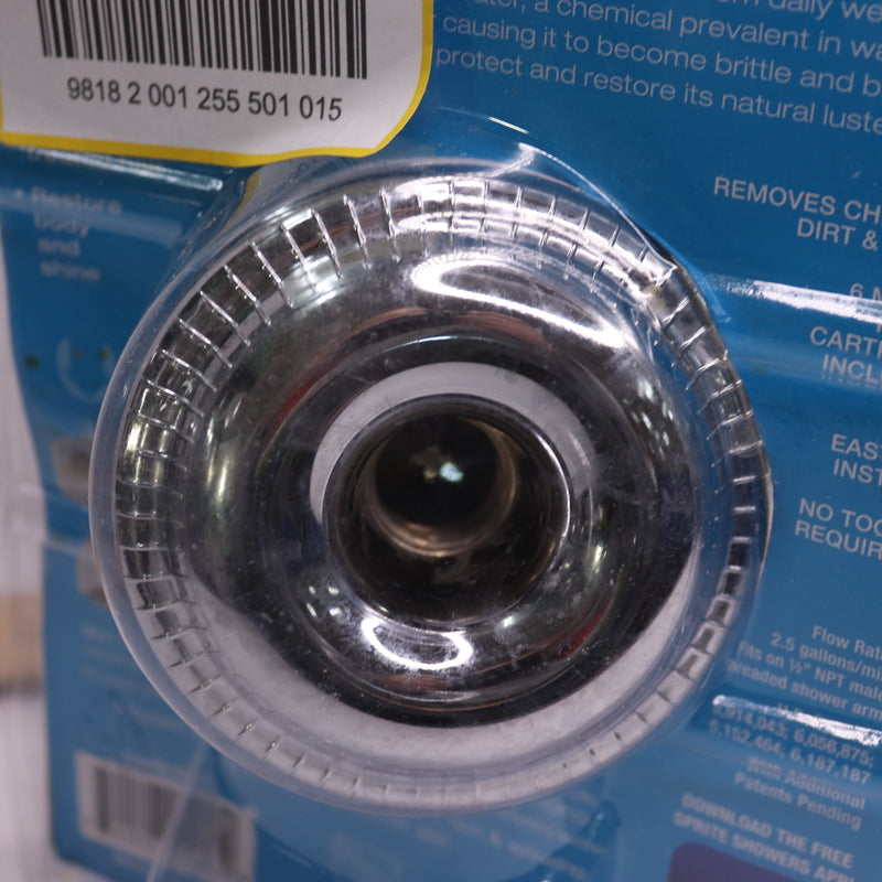 Sprite Universal Shower Filter Slim-Line Chrome 1.5Lbs SL2-CM