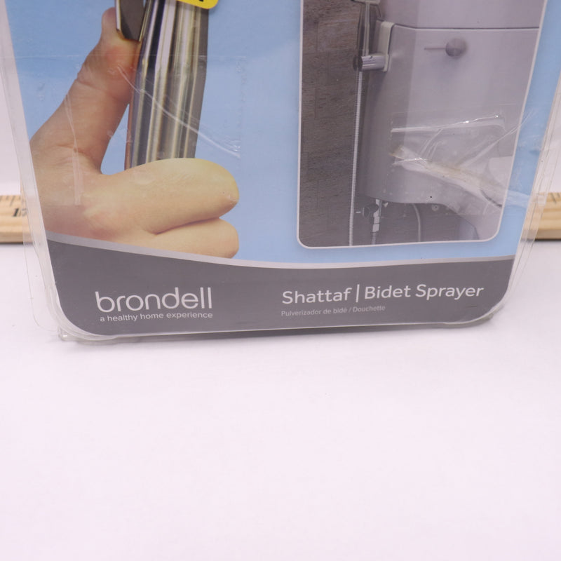 Brondell CleanSpa Luxury Hand Held Bidet Shattaf Sprayer Silver CSL-40