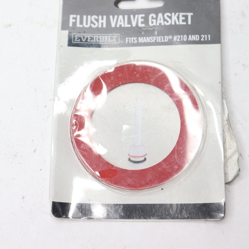 Everbilt Toilet Flush Valve Gasket Rubber Red 2.125"ID 3.12"OD 55028