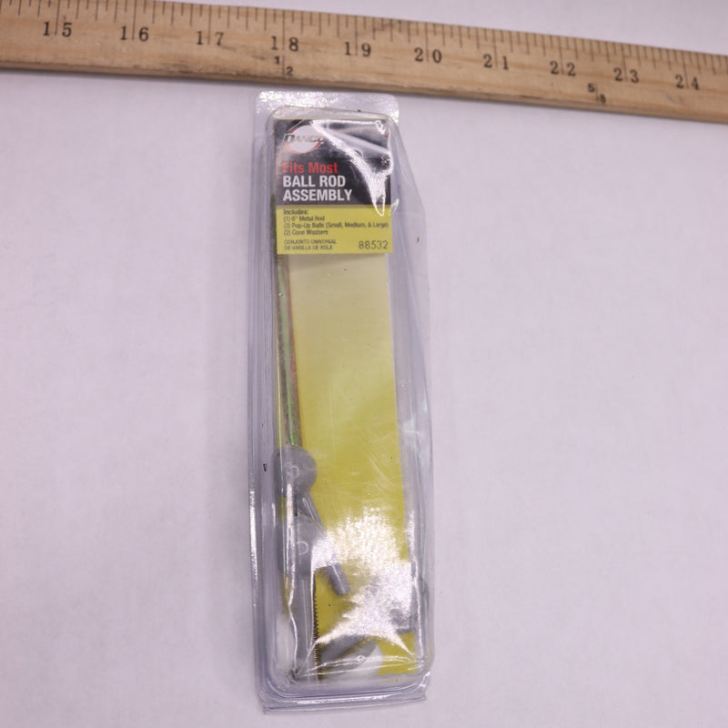 Danco Universal Pop-Up Drain Ball Rod Assembly 88532 - Complete