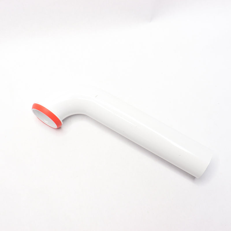 Oatey Sink Drain P-Trap Plastic White 1-1/2"-1 Pipe + Rubber Gasket Fitting