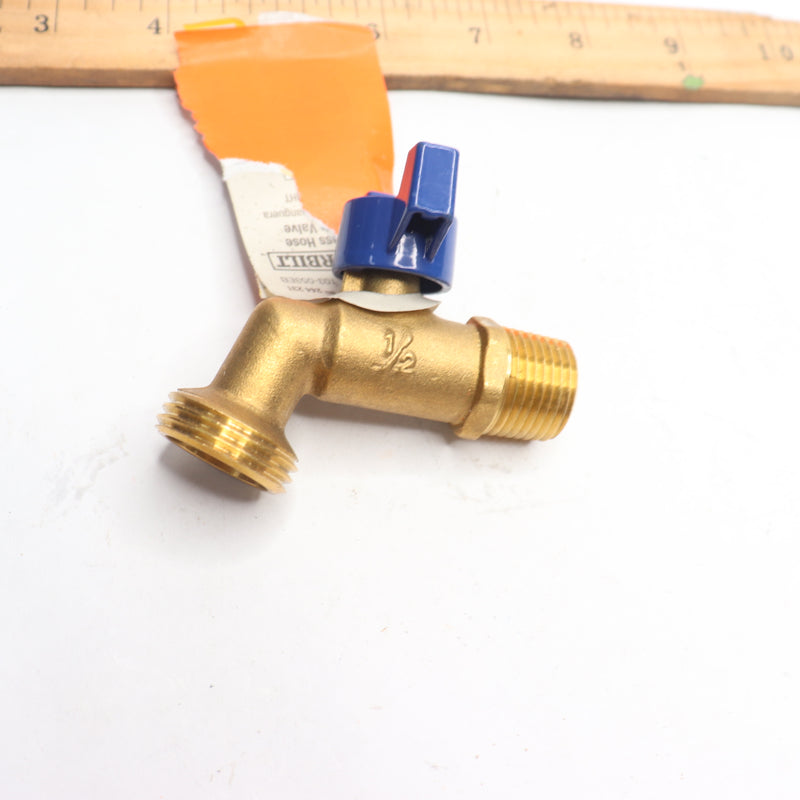 Everbilt Hose Bibb Valve Brass MIP x MHT 1/2" 244 231