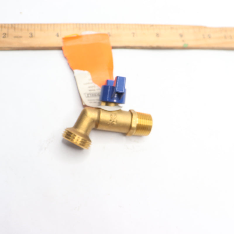 Everbilt Hose Bibb Valve Brass MIP x MHT 1/2" 244 231