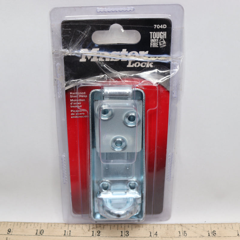 Master Lock Security Hasp Steel 4-1/2" 704D