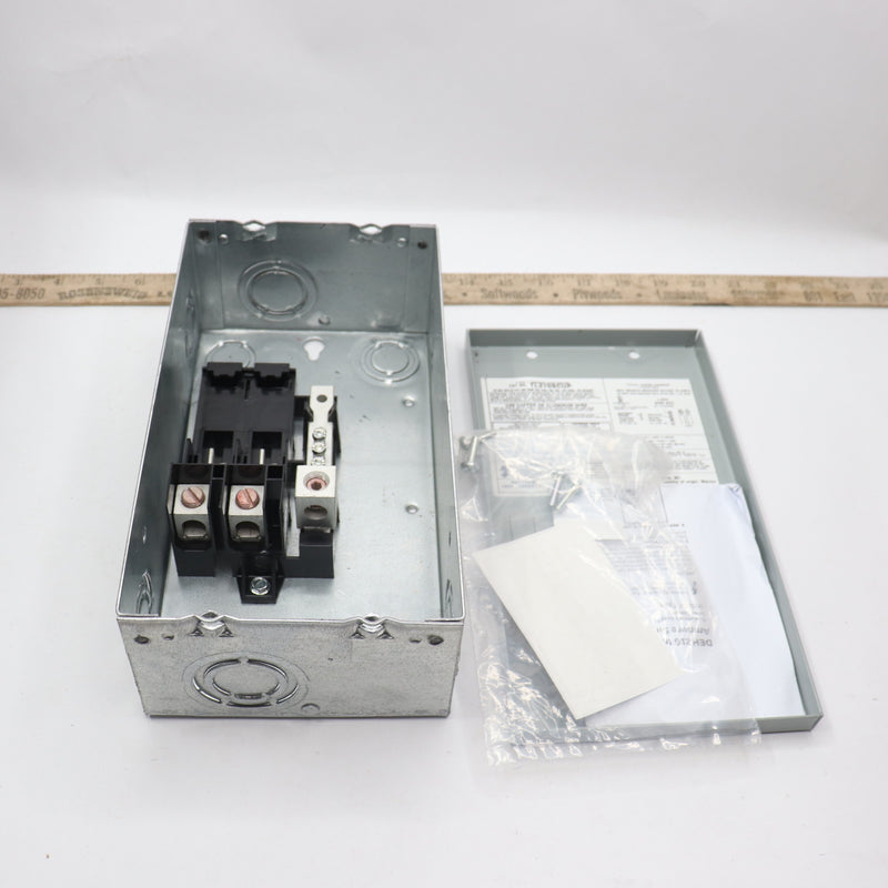 GE Main Lug Load Center 2 Circuits 120/240 Volt AC TL270SCUP