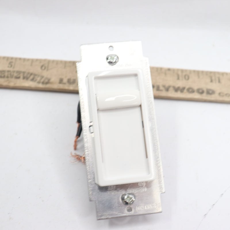 Leviton SureSlide Dimmer Switch White 150W/120V C22-06672-1LW